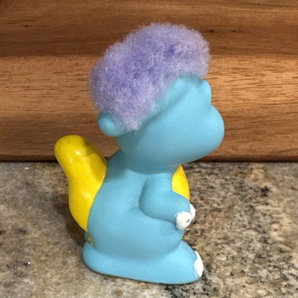 Fisher Price Little People Baby Dinoland Parasaurolophus Dinosaur 2006 Hair - Picture 2 of 6